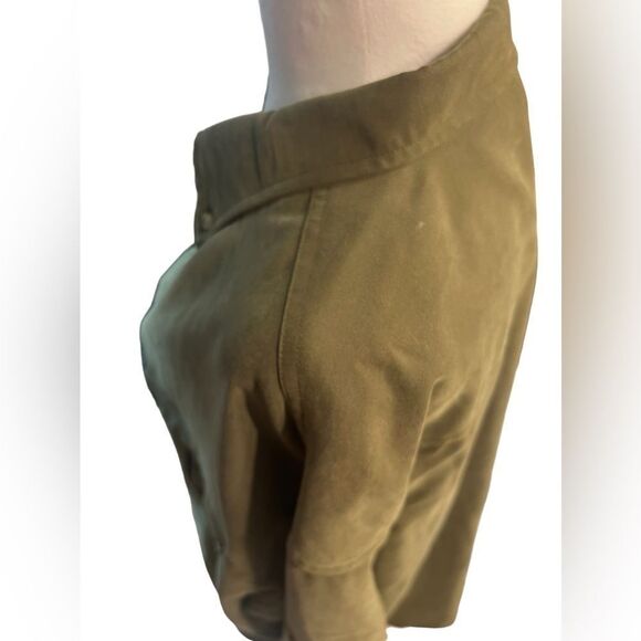 North face men green long sleeve button down shirt xl extra large - Picture 4 of 9